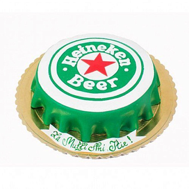 Торт Heineken Beer купить - красноярск.сладкоежкин.рф